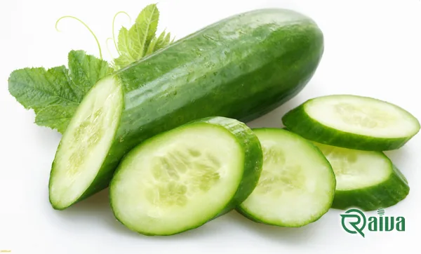 Fresh green cucumbers (view 11)